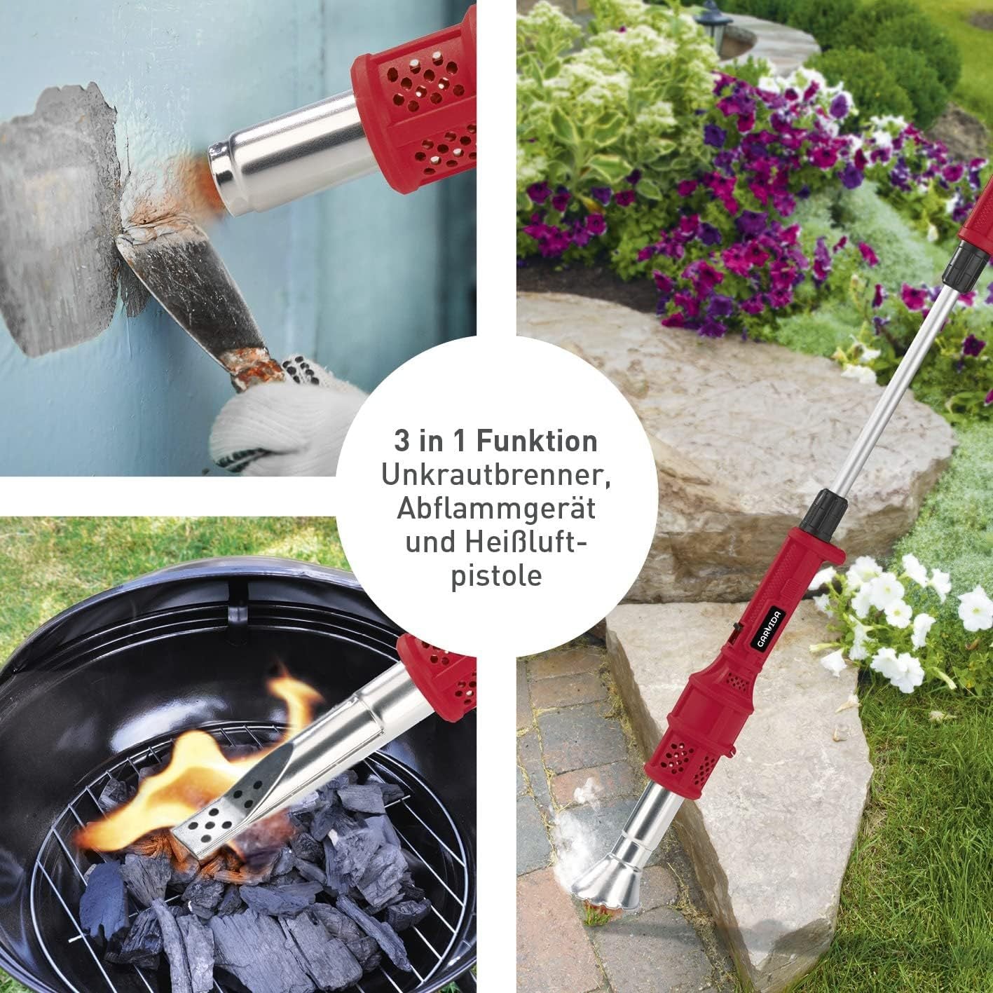 # 2-in-1 Electric High-Temperature Weed Burner
