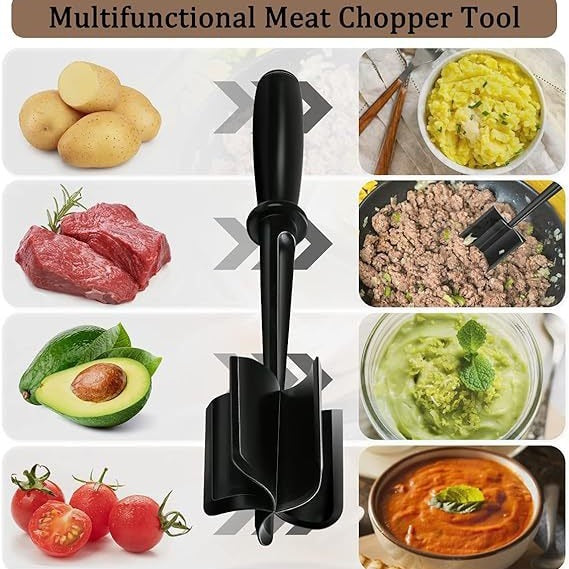 # Handheld Meat Chopper and Spatula
