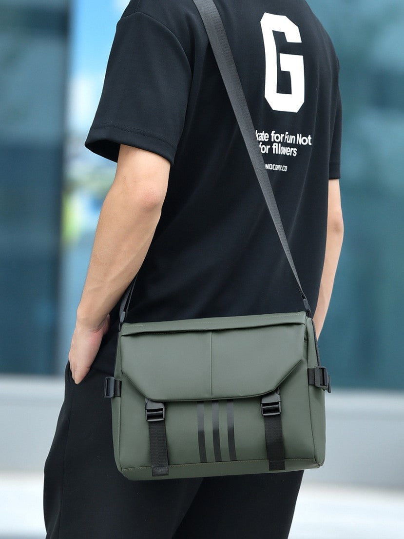 Trendy Men's Large Capacity Crossbody Bag