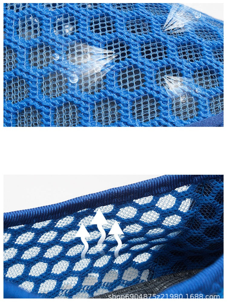 Men's Summer Breathable Hollow-Out Mesh Shoes