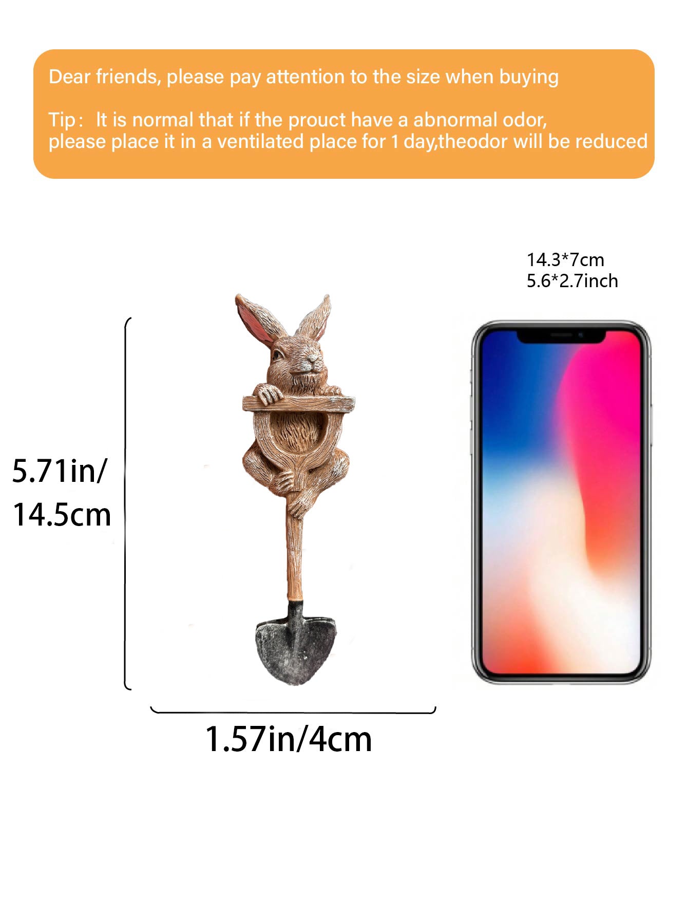 # Shovel-Shaped Dwarf Animal Garden Decor Pegboard