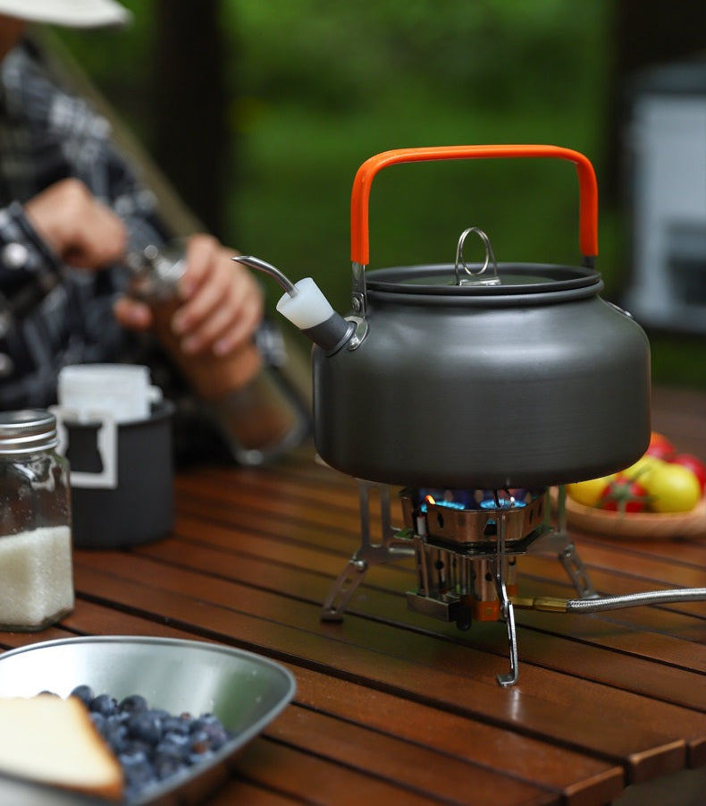 # Three-Core Windproof Portable Camping Stove