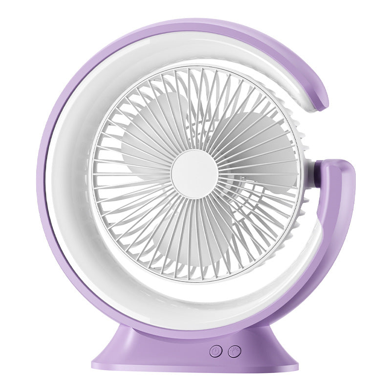 # Rotating Desk Lamp Fan