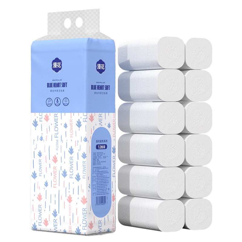 Virgin Wood Pulp Toilet Paper