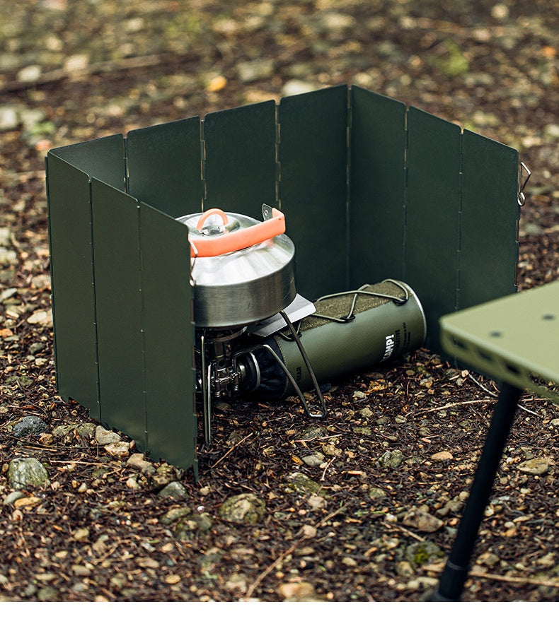 # Outdoor Folding Portable Stove Windshield