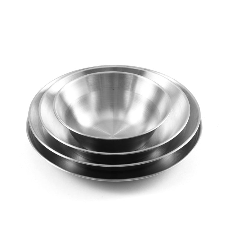 # Outdoor 304 Stainless Steel Six-Piece Dinnerware Set