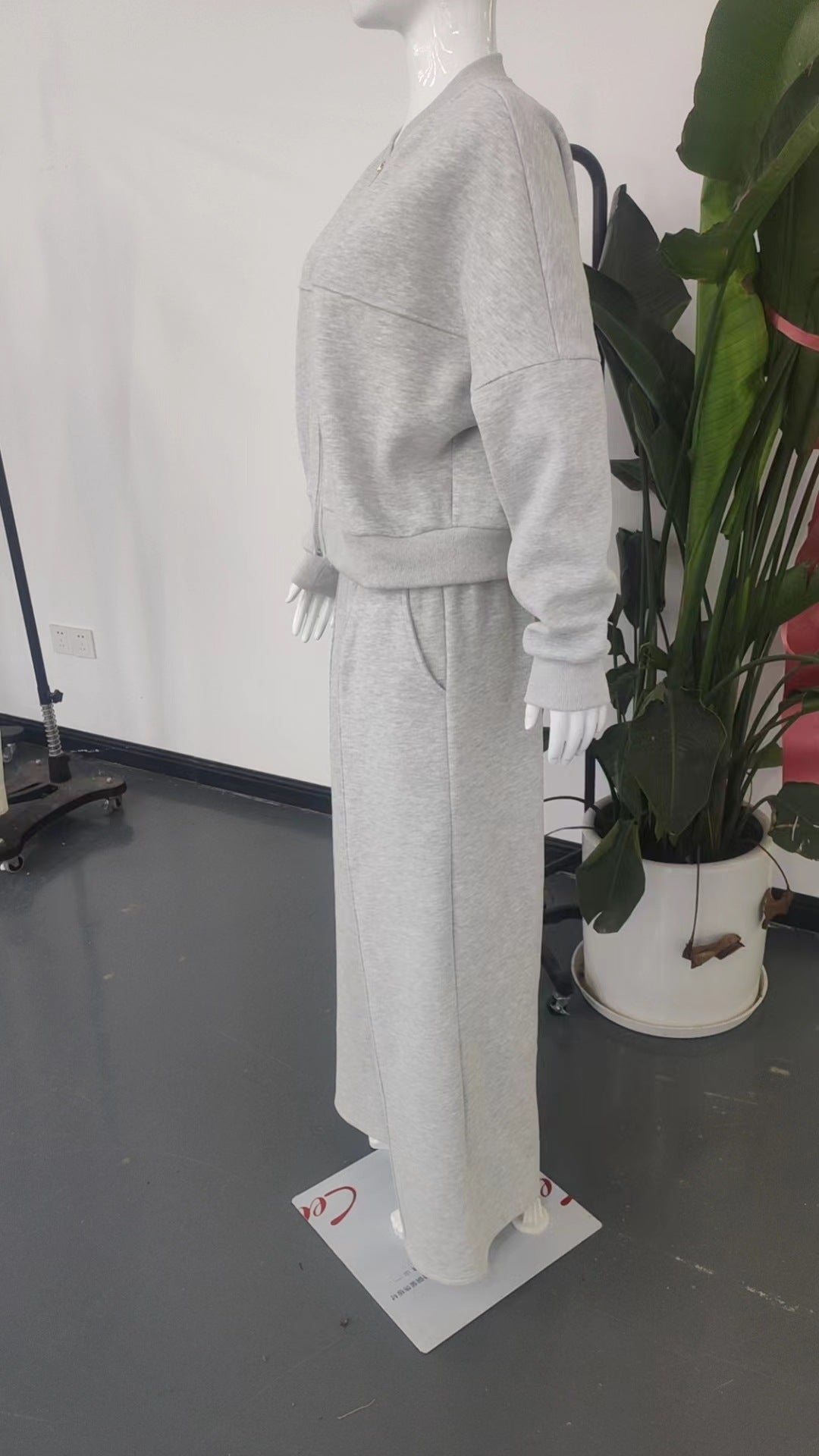 **Trendy Cardigan Slim Fit Two-Piece Set for Women**