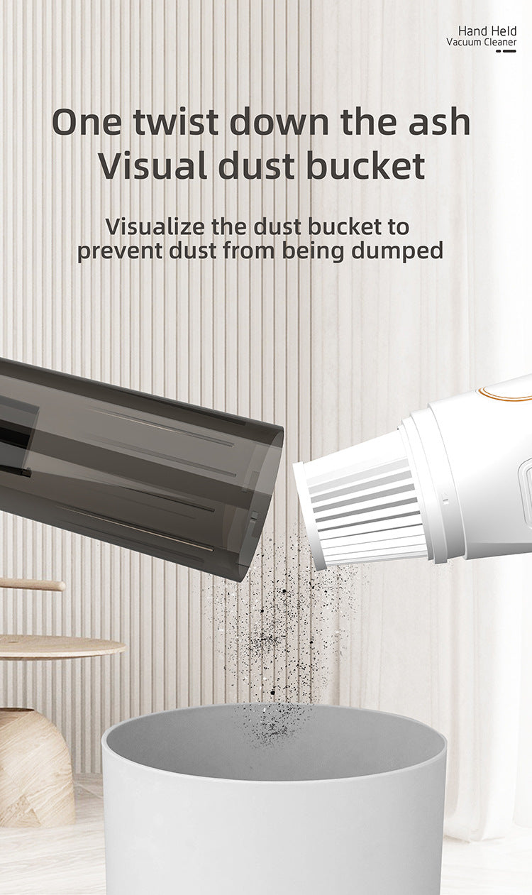 Cordless Handheld Vacuum Cleaner for Home Use - High Suction Power