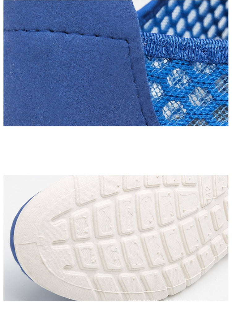 Men's Summer Breathable Hollow-Out Mesh Shoes