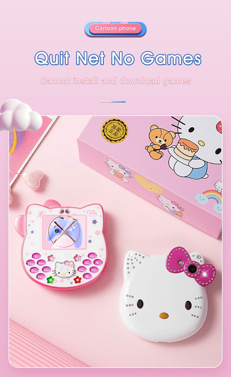 # Hello Kitty Neckband Creative Phone for Kids and Teens