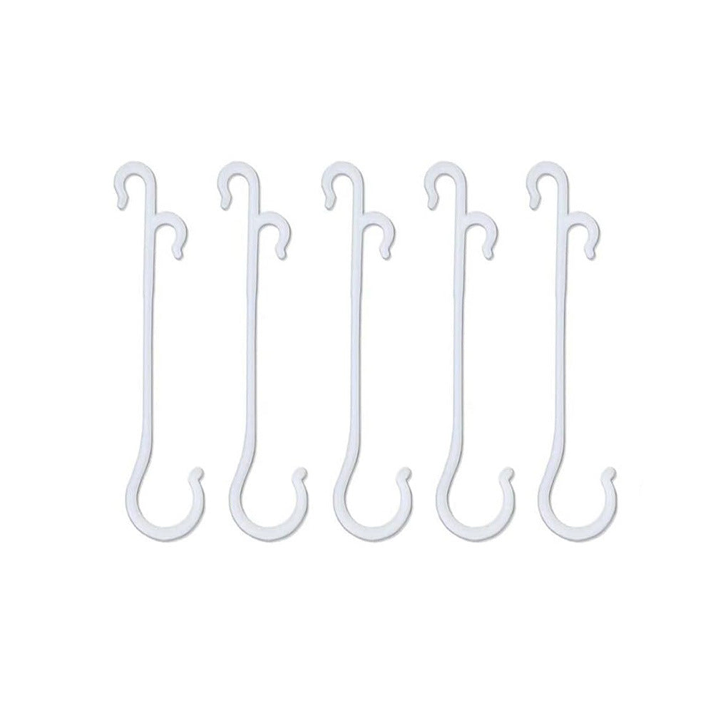 # J-shaped Plastic Climbing Plant Hooks 100PCS