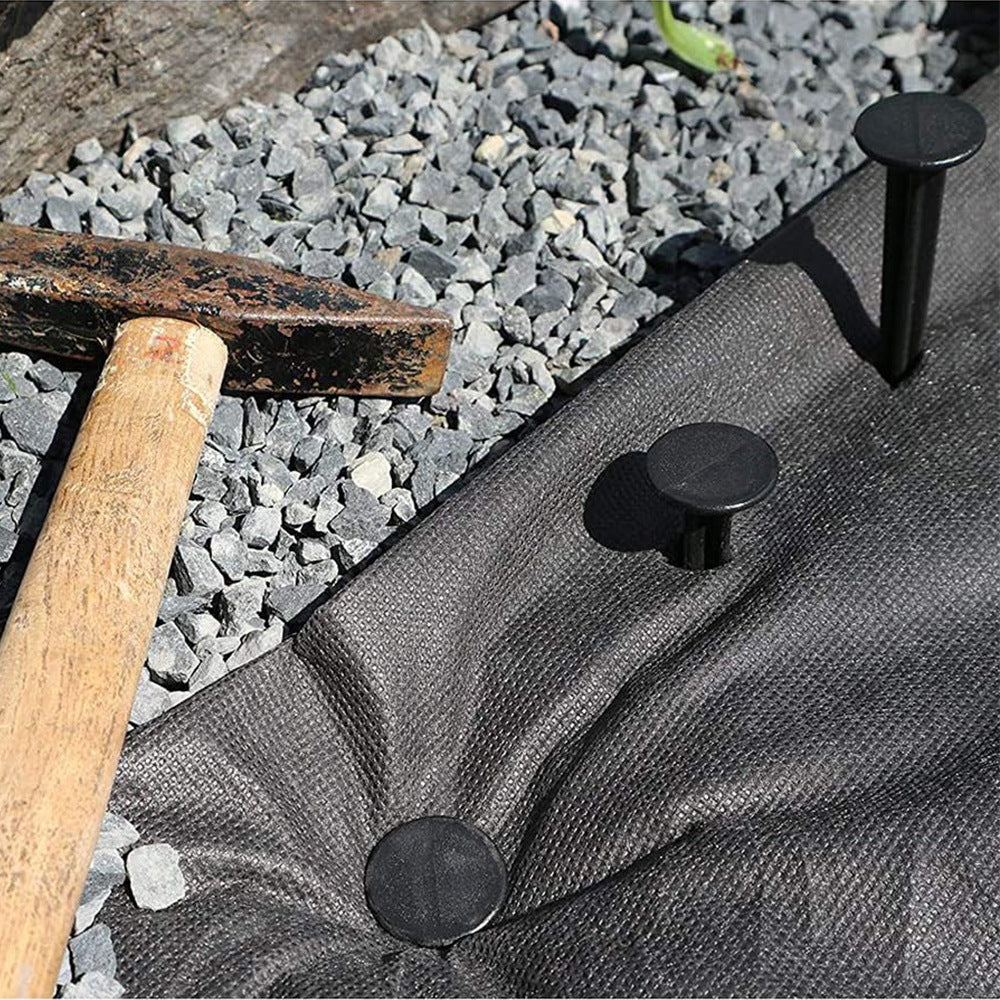 # 16cm Plastic Gardening Weed Control Fabric Ground Pegs