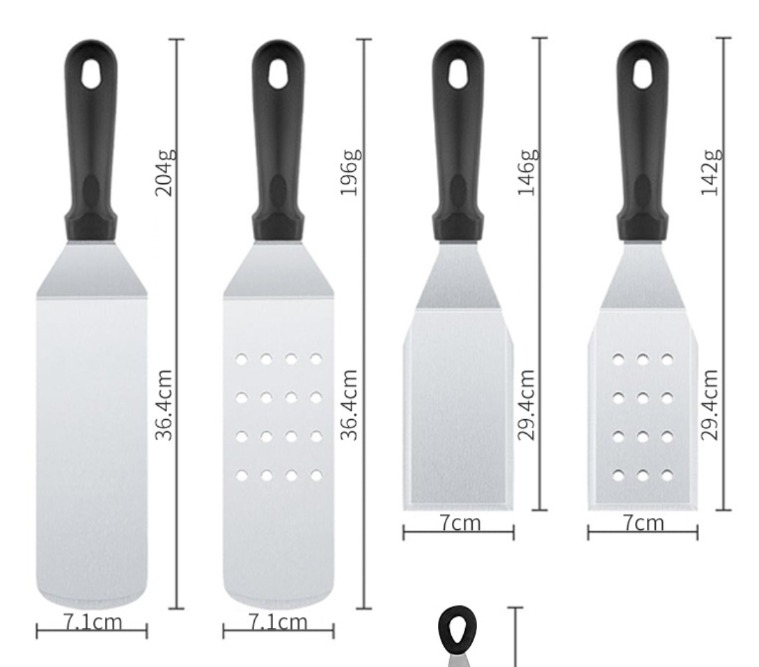 # 16-Piece Stainless Steel Outdoor BBQ Tool Set