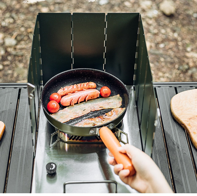 # Outdoor Folding Portable Stove Windshield