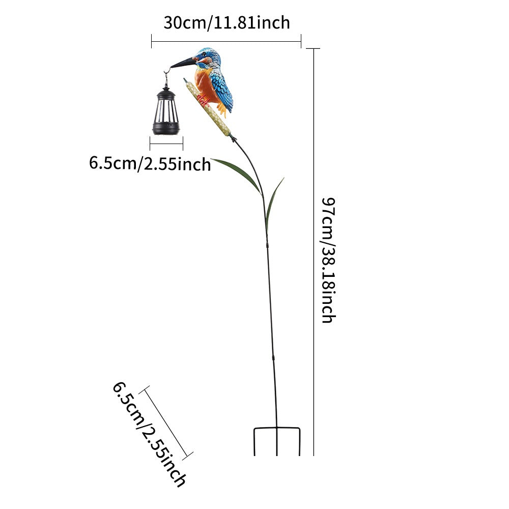 Solar-Powered Bird Lantern