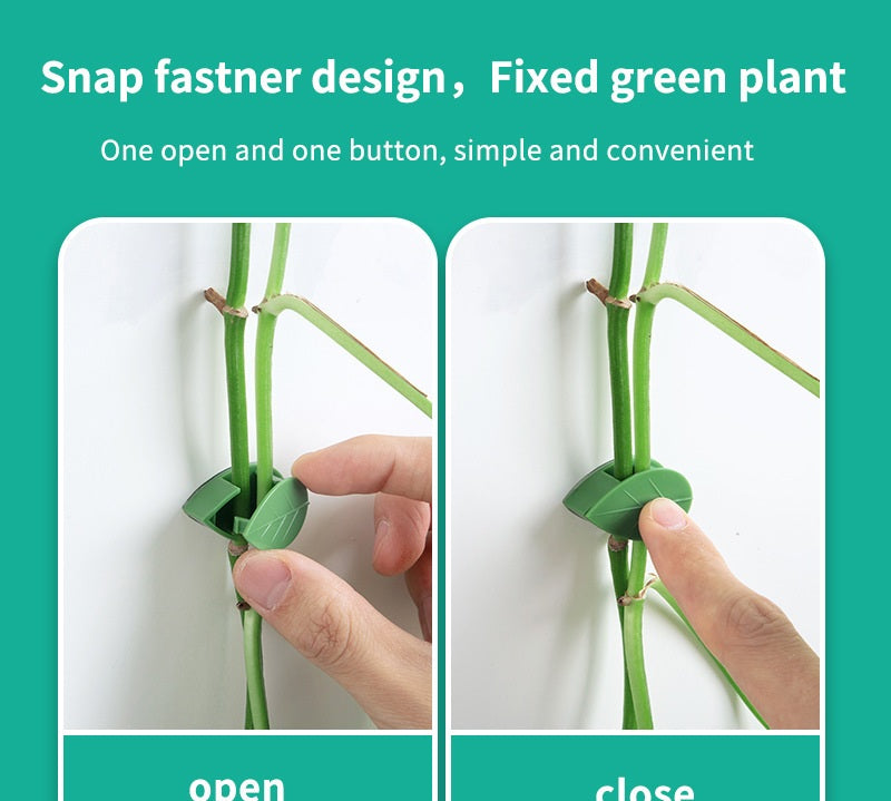 # Leaf-Shaped Invisible Plant Fixing Clip