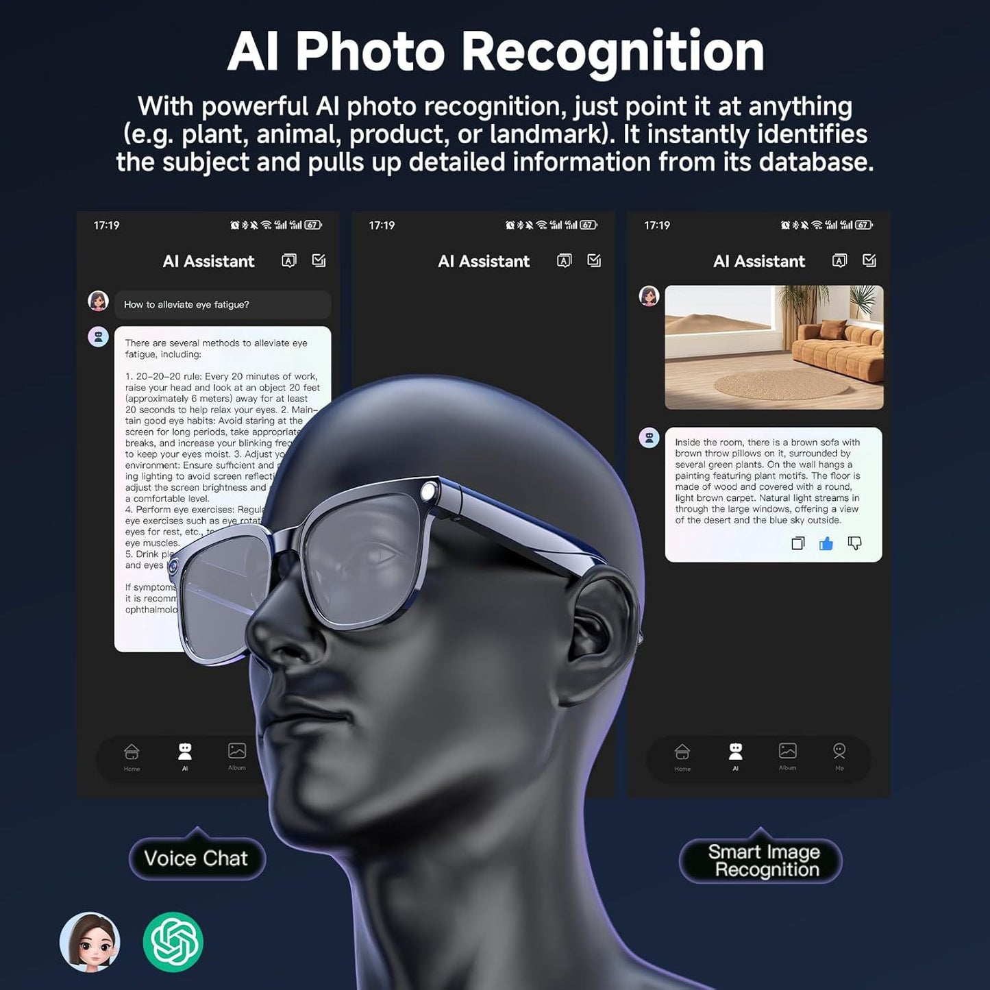 Smart AI Glasses - Camera