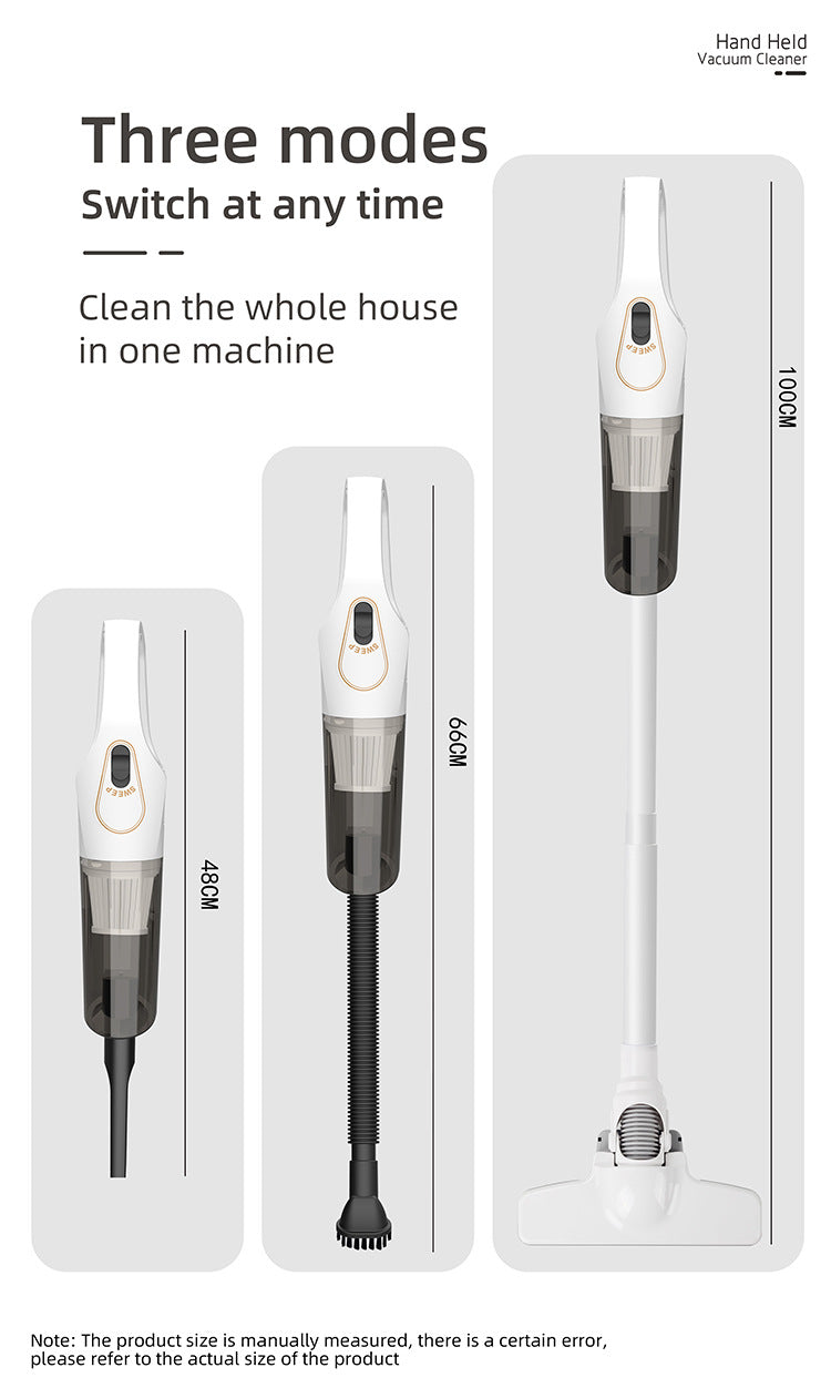 Cordless Handheld Vacuum Cleaner for Home Use - High Suction Power