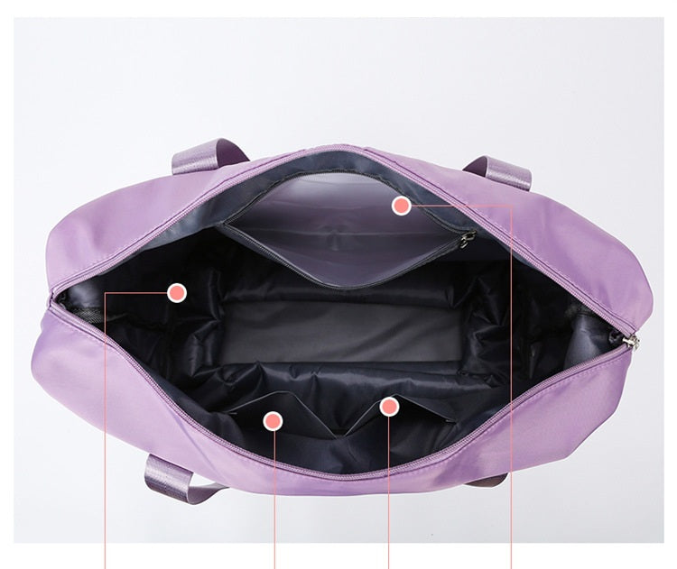 Large Capacity Spinner Travel Storage Bag
