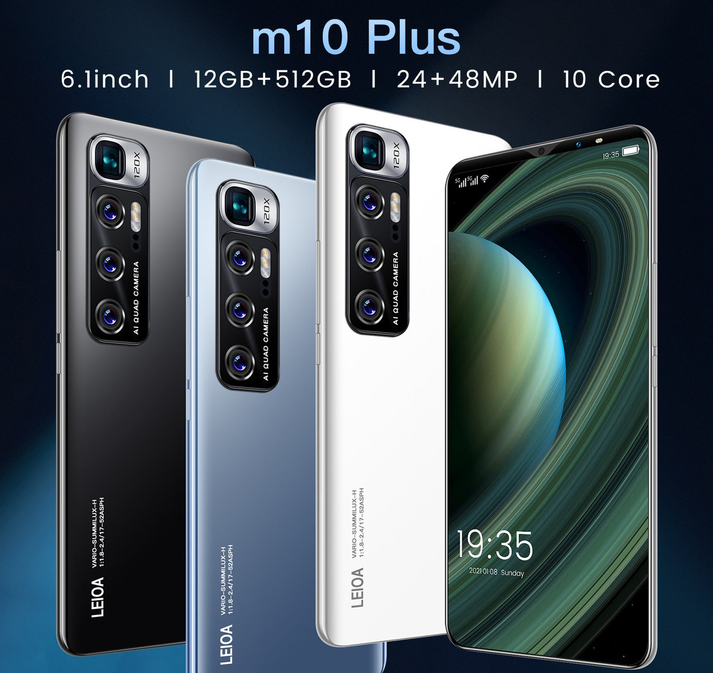 m10 Plus Android Smartphone