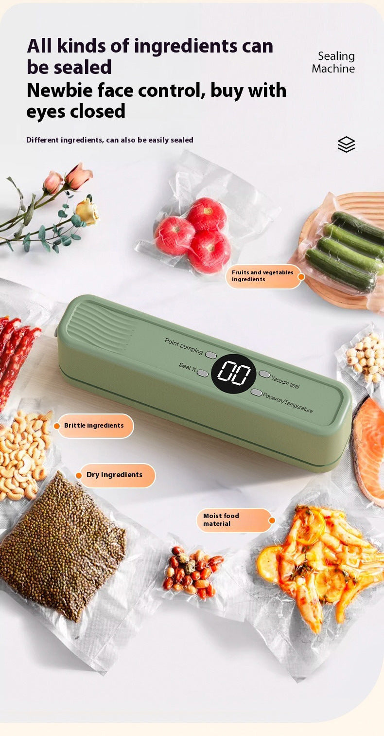 # Home Mini Rechargeable Vacuum Sealer