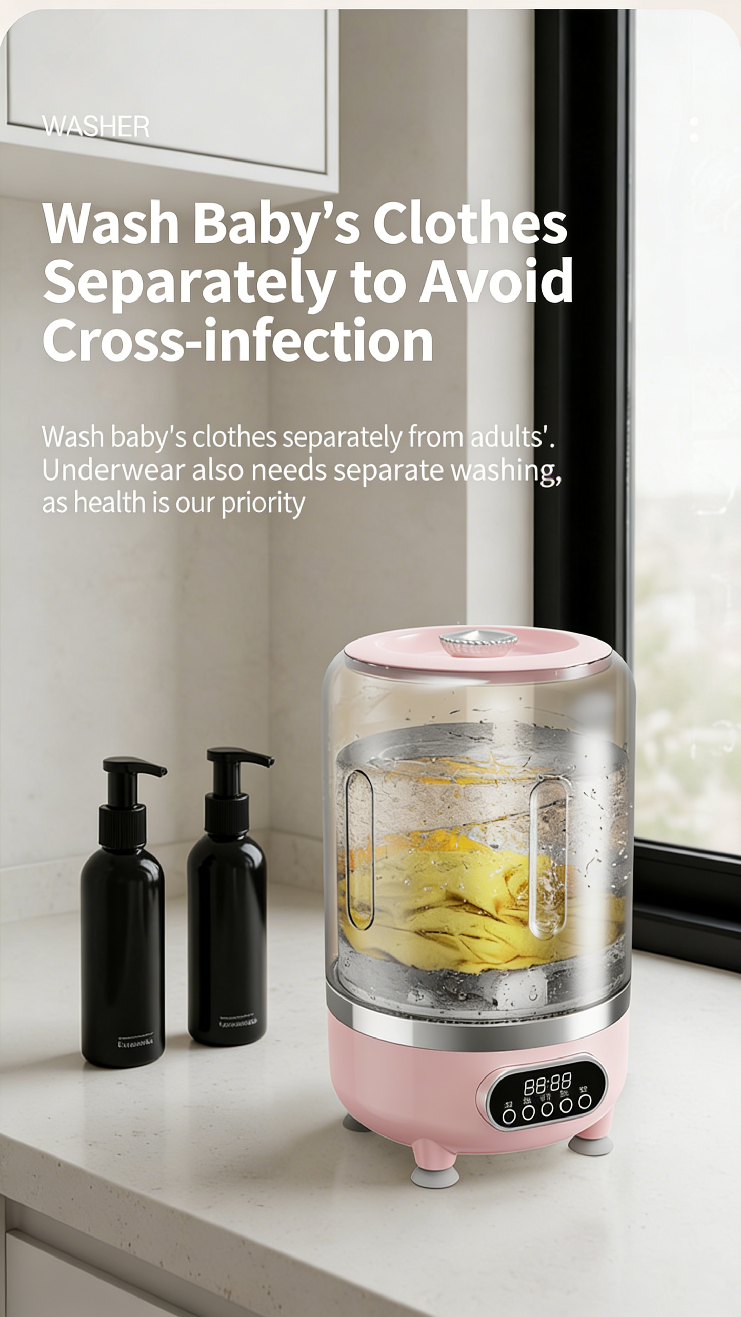 Mini Portable Washing Machine