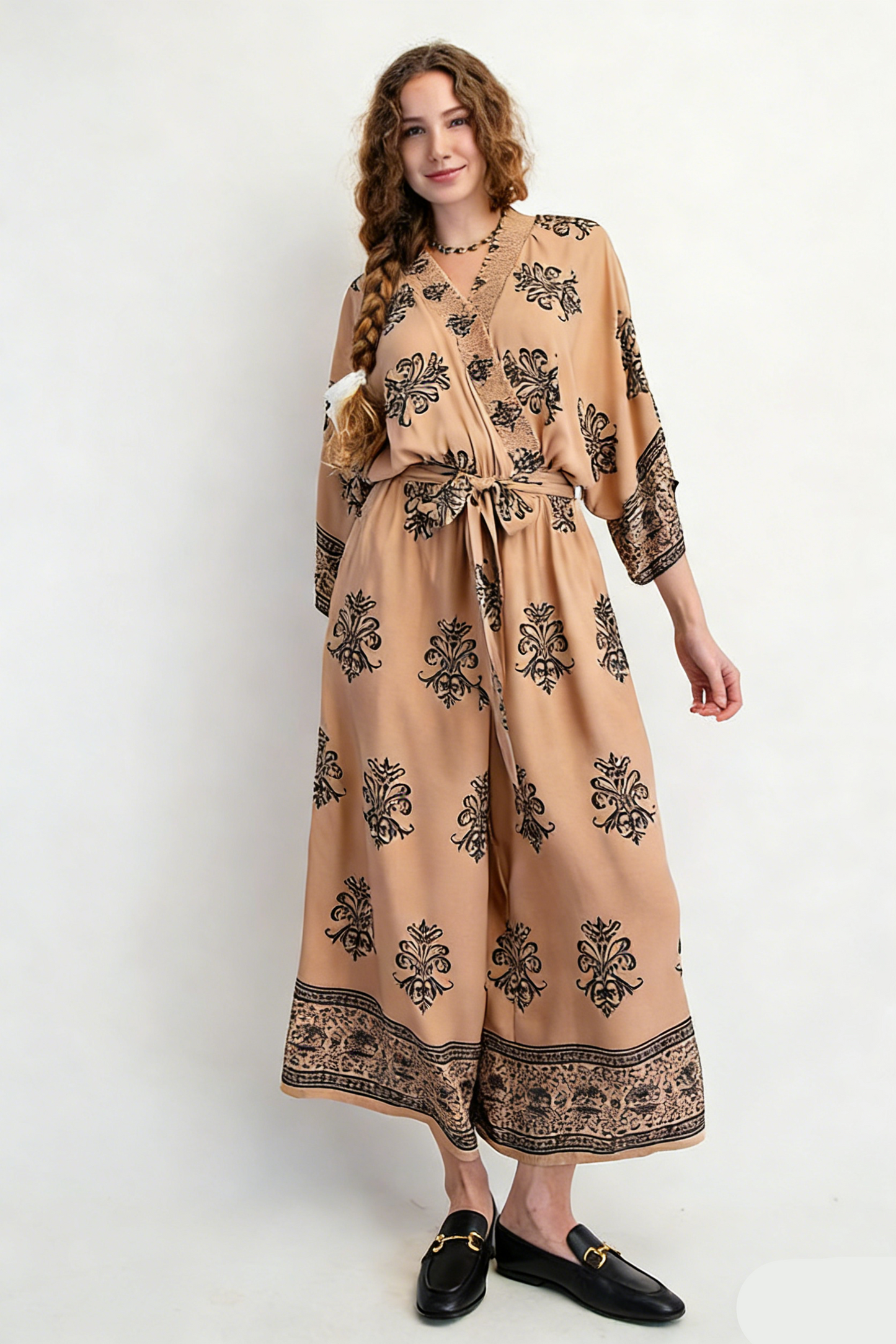 Loose-Fitting Versatile Two-Piece Pants Set