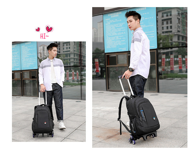 Large Capacity Roller Backpack/Dual-Use Backpack