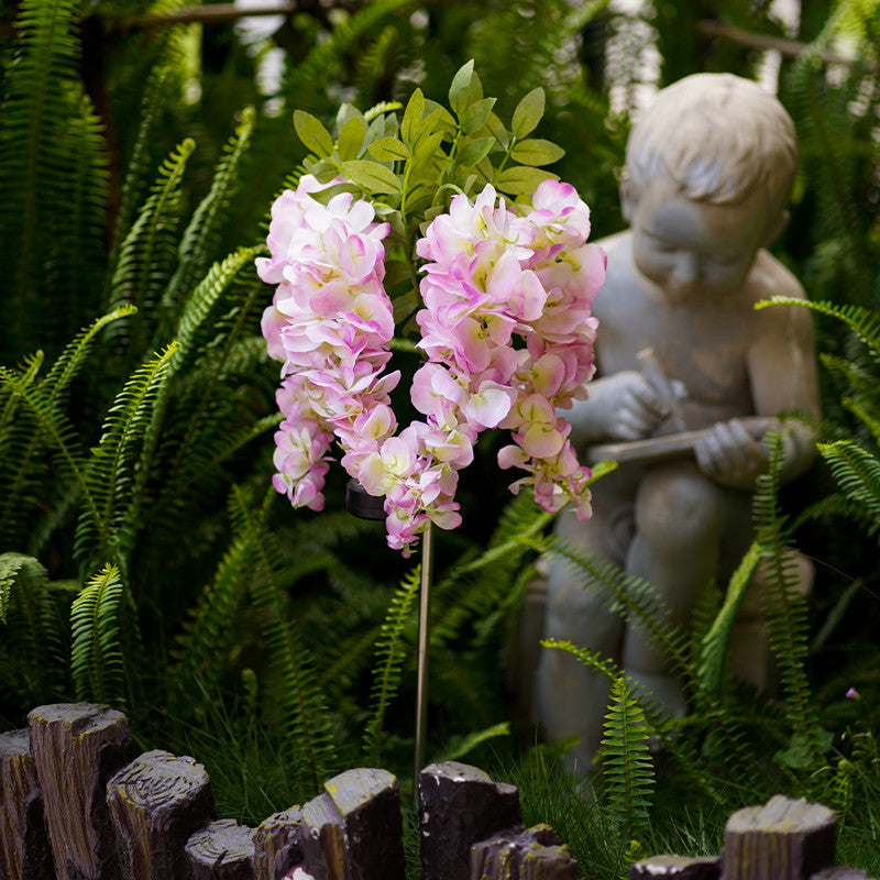 # Solar-Powered Wisteria LED Landscape Light for Courtyards and Lawns