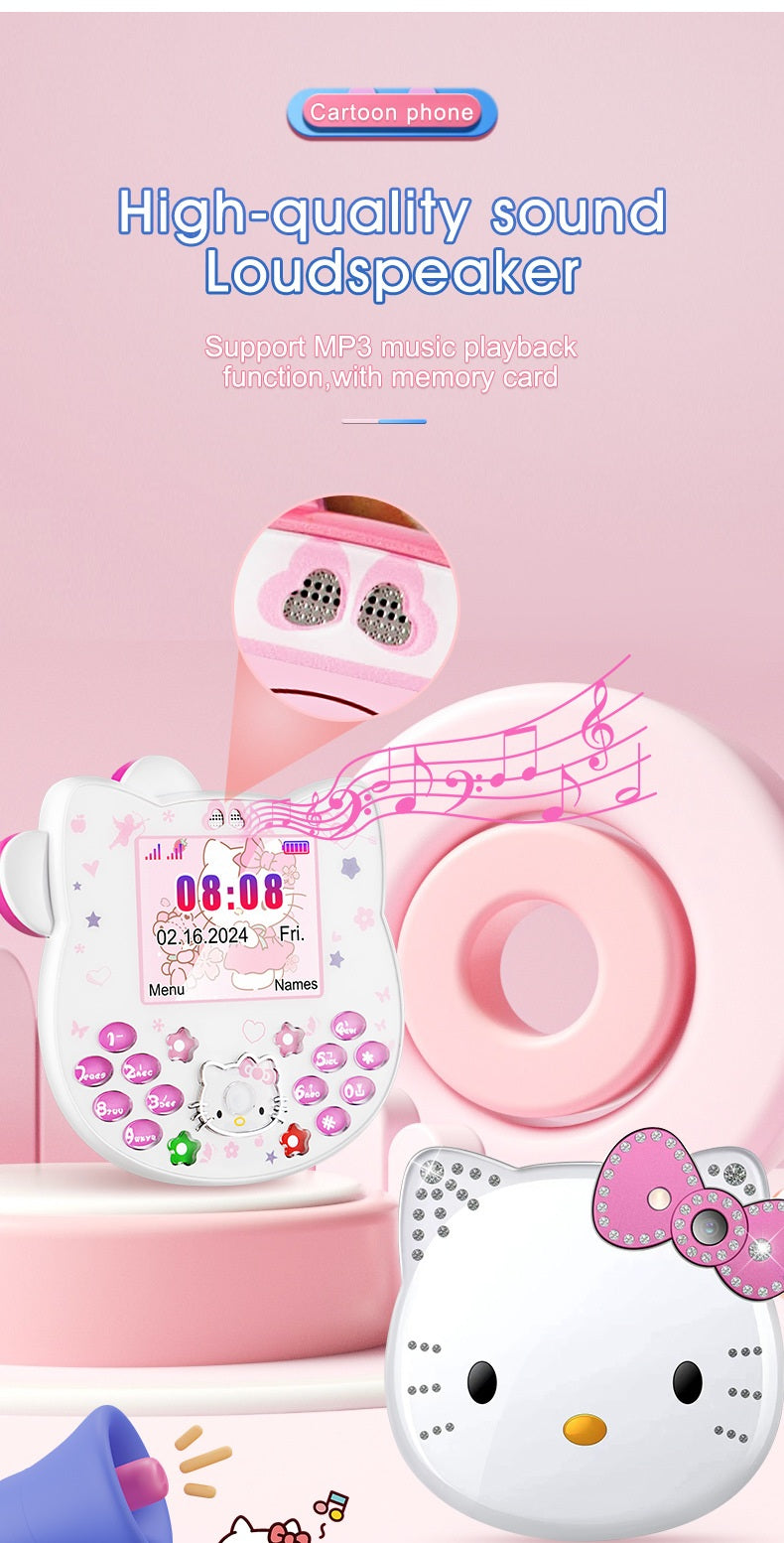 # Hello Kitty Neckband Creative Phone for Kids and Teens