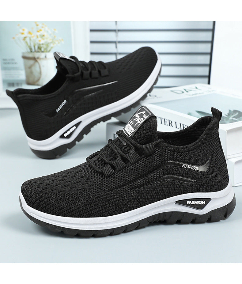 Women's Platform Flyknit Casual Sneakers