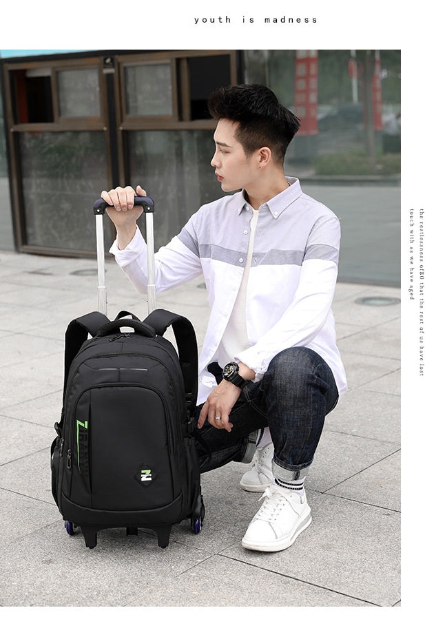Large Capacity Roller Backpack/Dual-Use Backpack