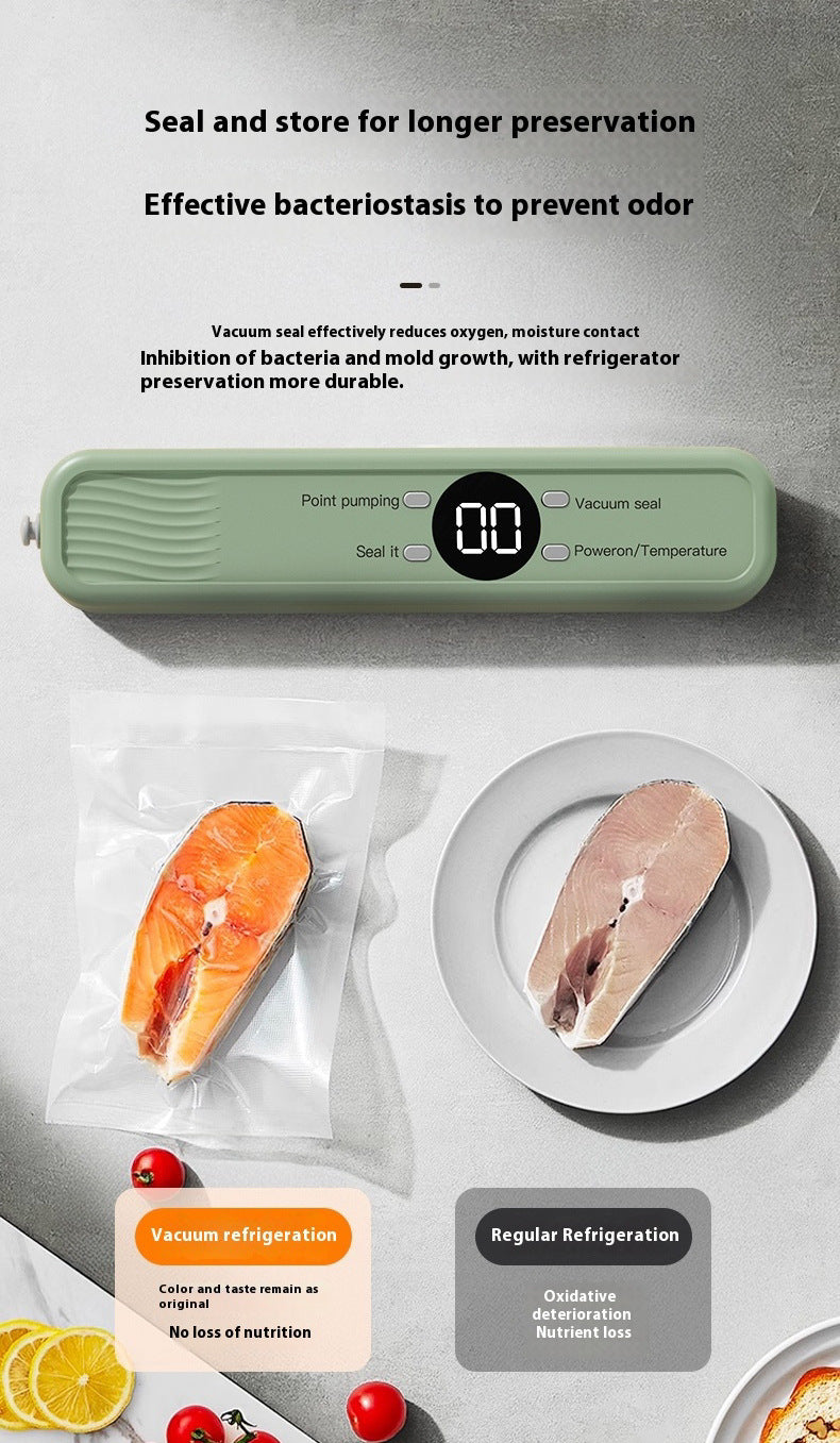# Home Mini Rechargeable Vacuum Sealer