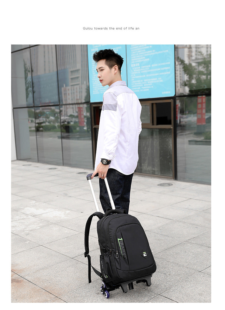 Large Capacity Roller Backpack/Dual-Use Backpack