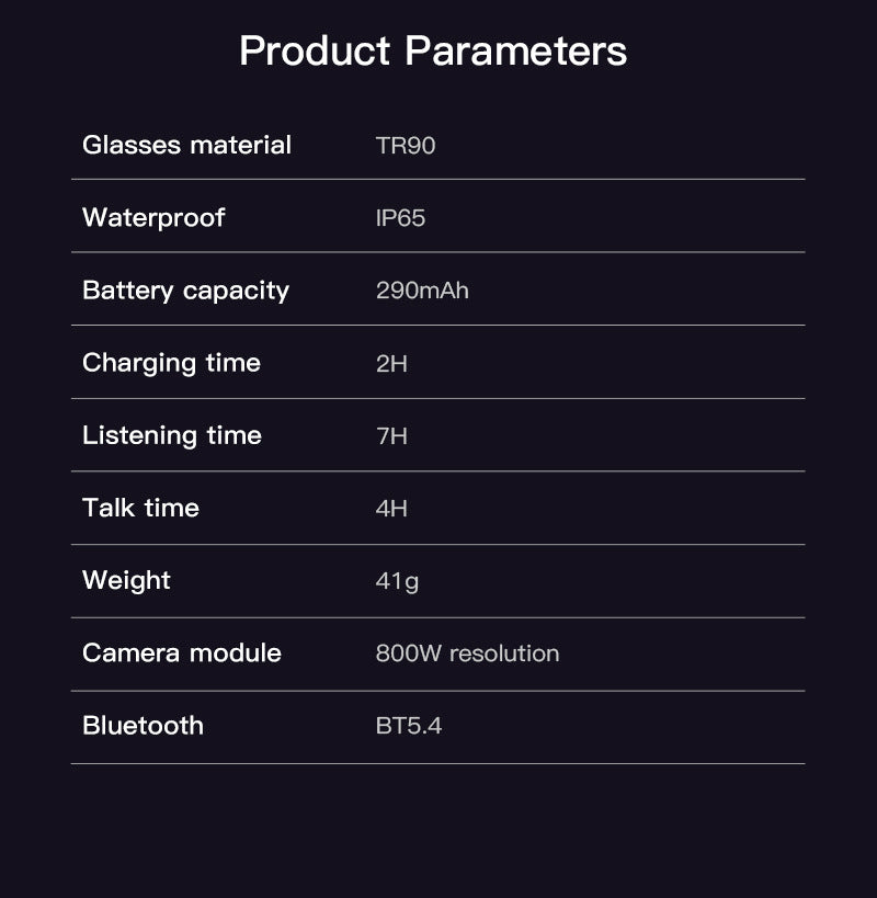 Smart AI Glasses - Camera