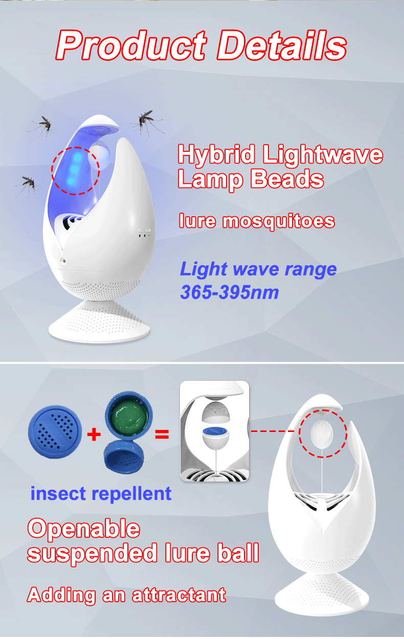 Suction-type Mosquito Killer Lamp
