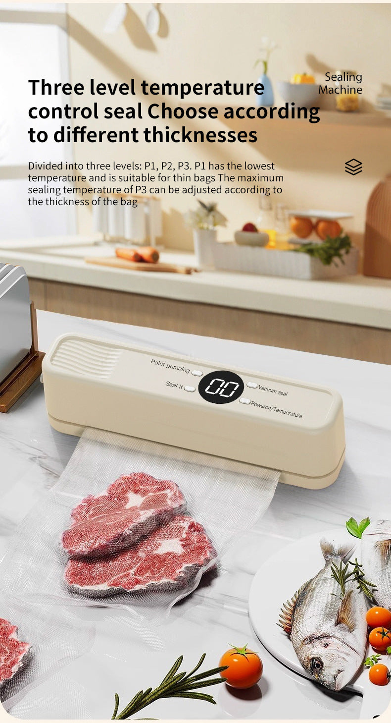 # Home Mini Rechargeable Vacuum Sealer