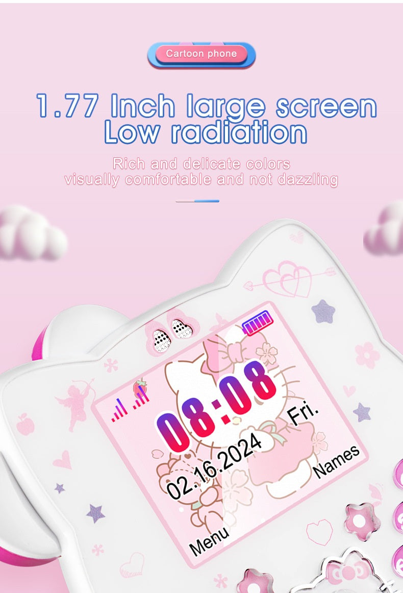 # Hello Kitty Neckband Creative Phone for Kids and Teens