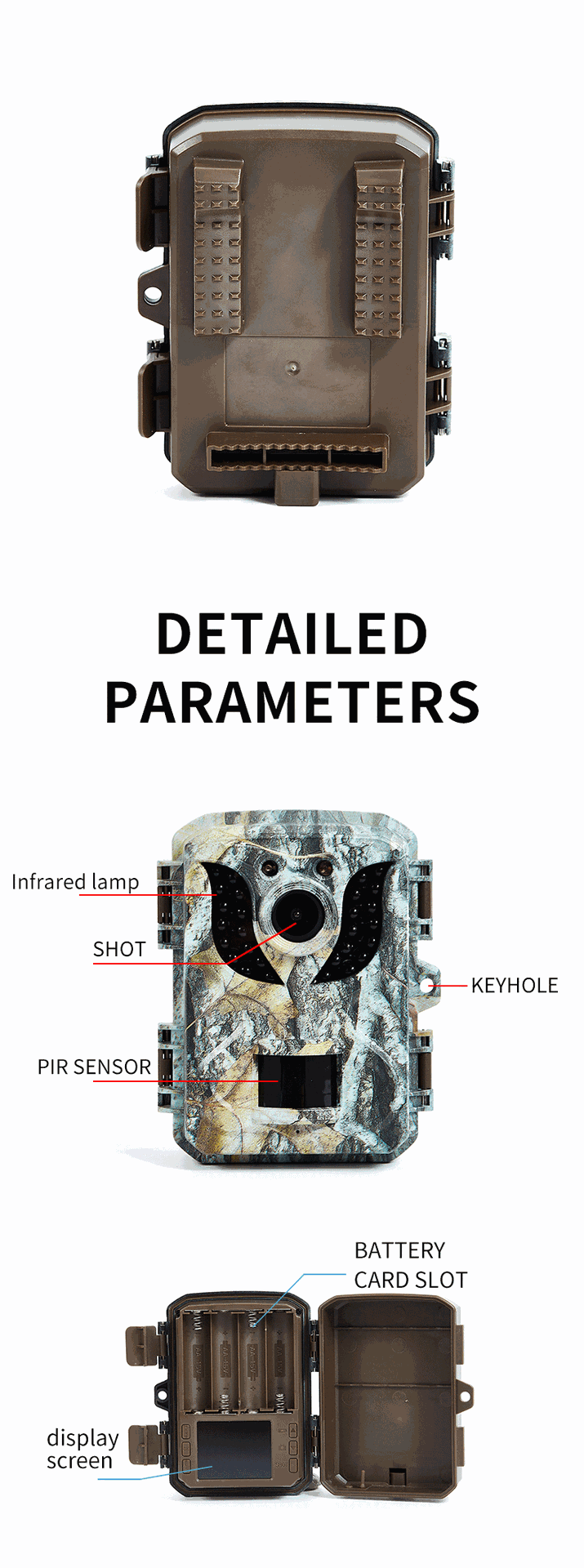 # High-Definition 1080P Infrared Hunting Camera
