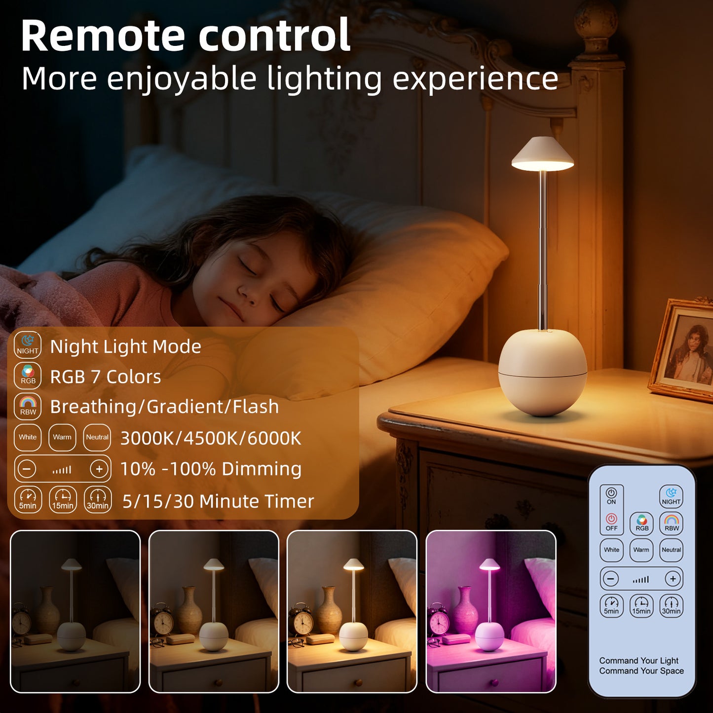LED Rechargeable Night Light