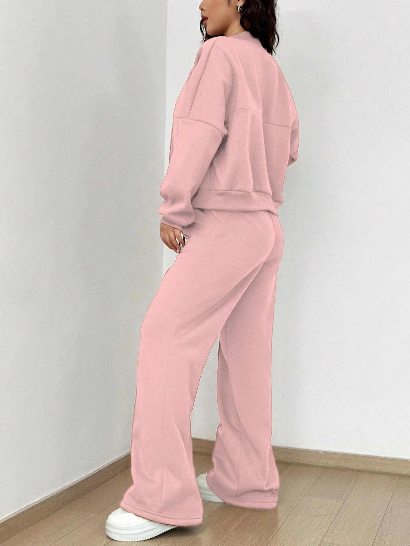 **Trendy Cardigan Slim Fit Two-Piece Set for Women**
