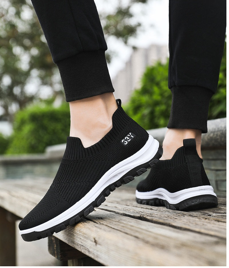 Men's Flyknit Breathable Casual Sports Shoes