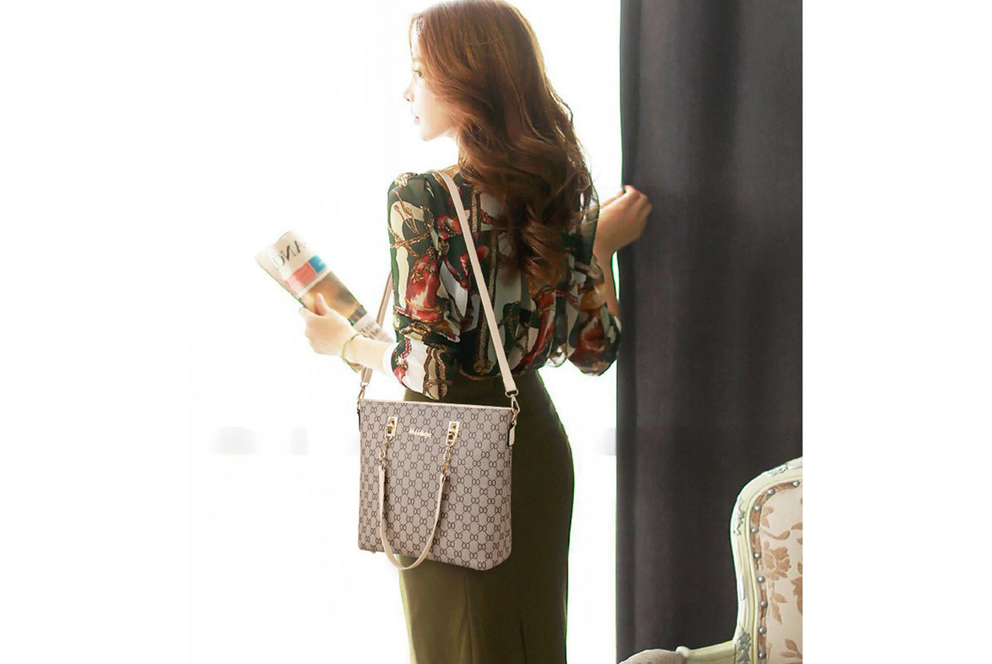 Stylish Six-Piece Mother-Daughter Bag Set