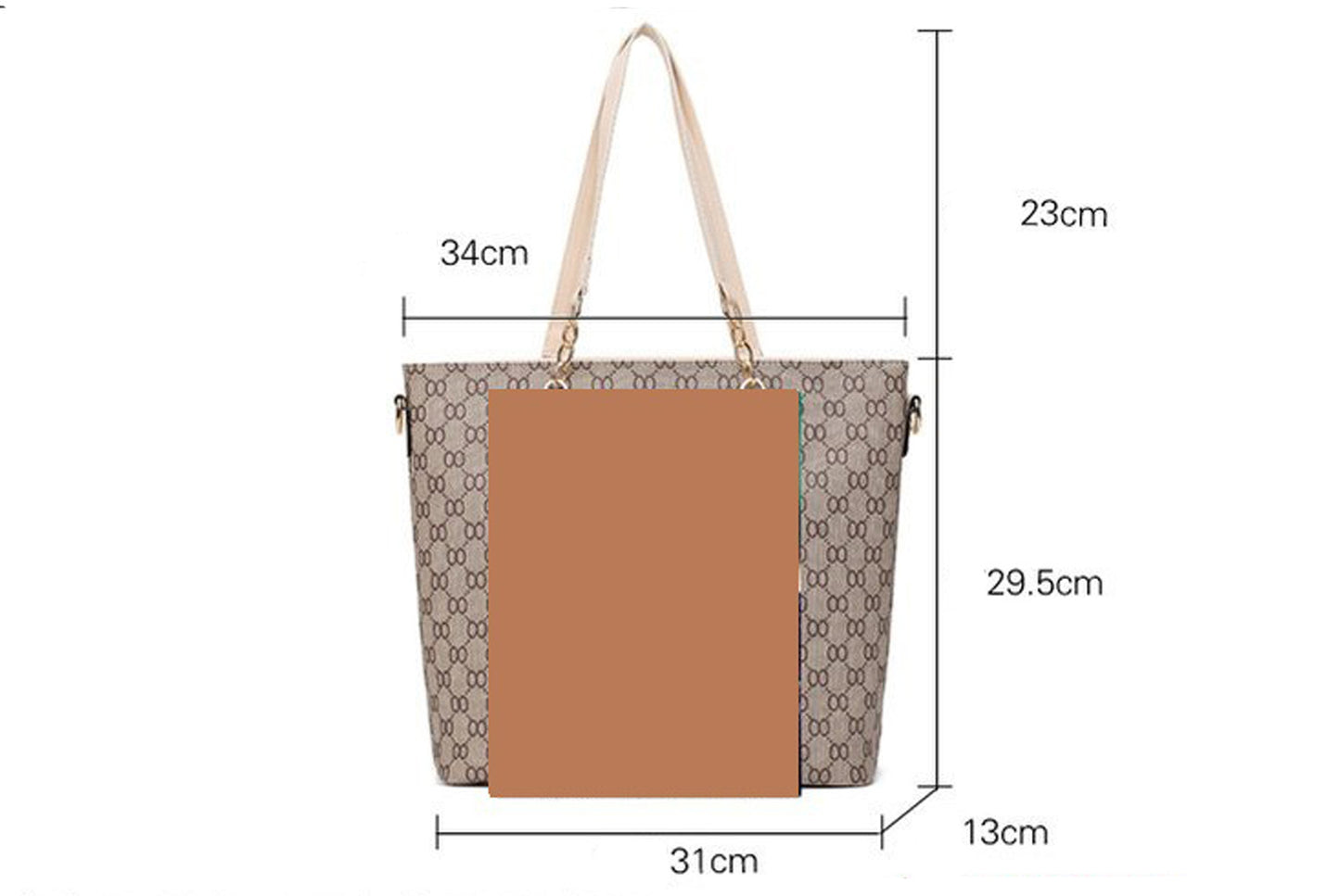 Stylish Six-Piece Mother-Daughter Bag Set