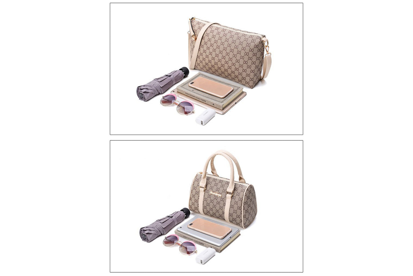 Stylish Six-Piece Mother-Daughter Bag Set
