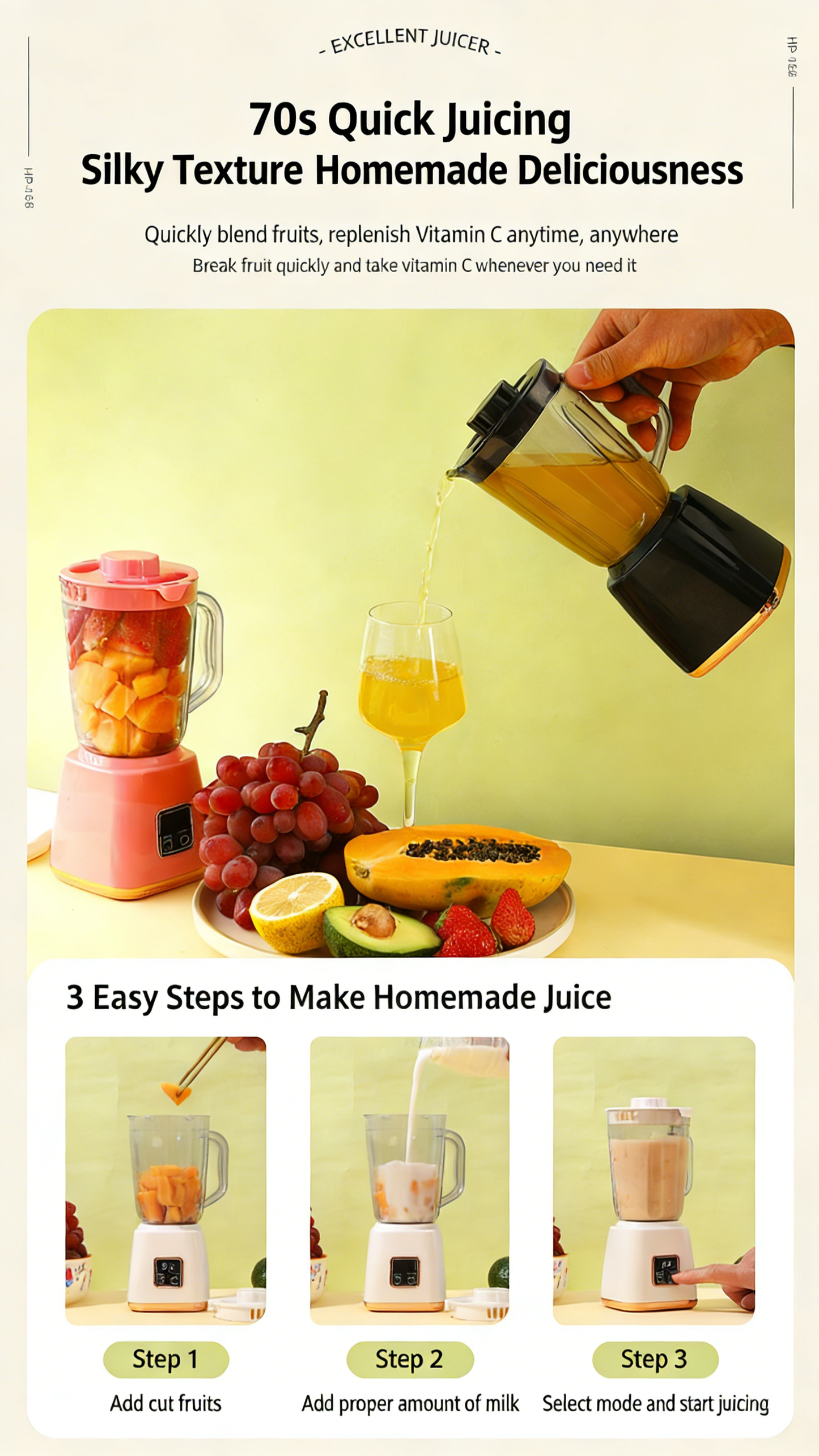 Home Juicer &amp; Meat Grinder