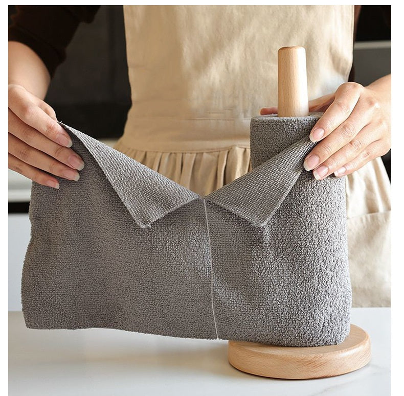# Roll-type Tearable Microfiber Cleaning Cloth
