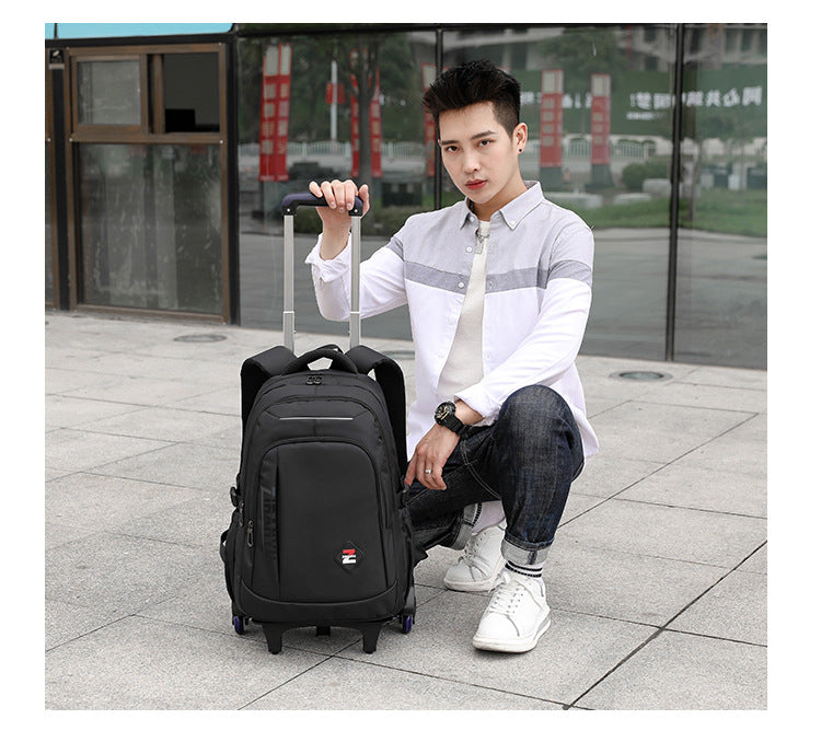 Large Capacity Roller Backpack/Dual-Use Backpack