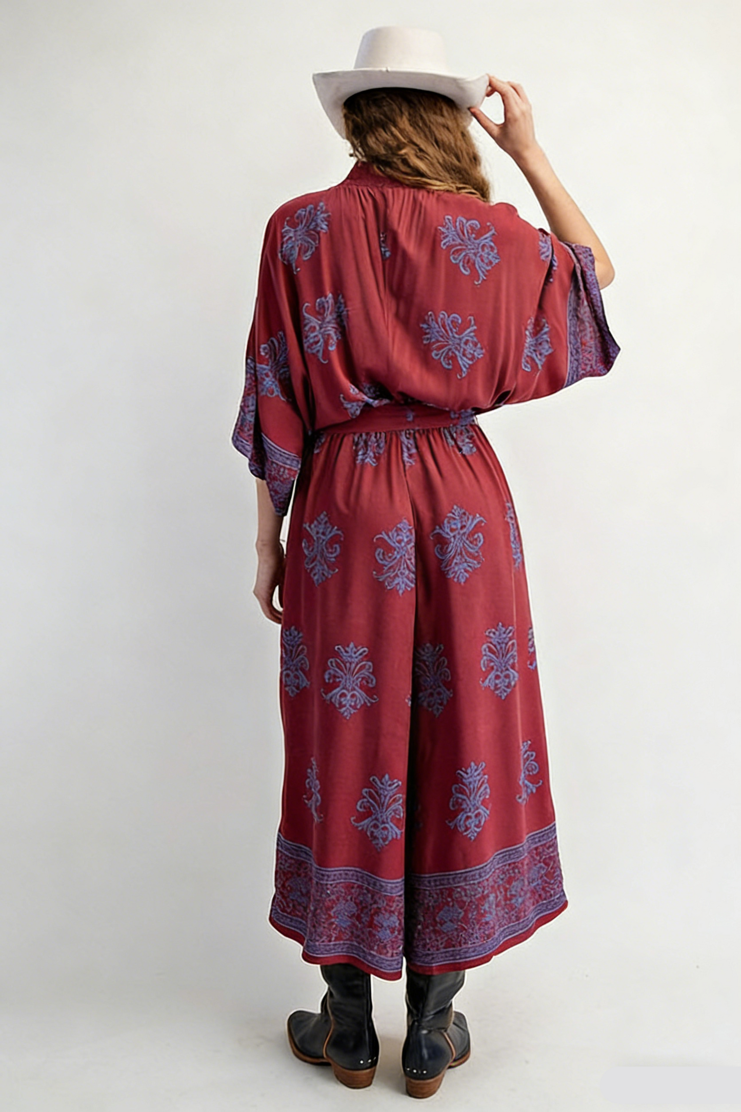 Loose-Fitting Versatile Two-Piece Pants Set