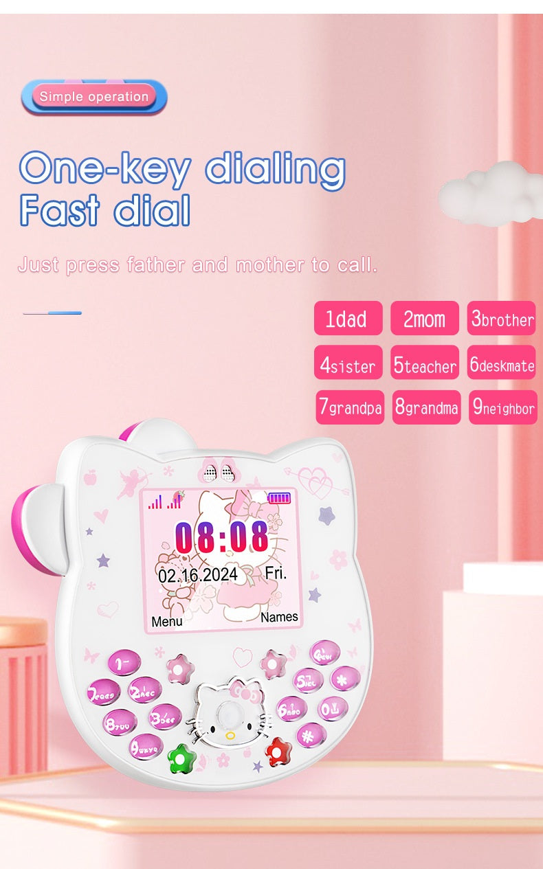 # Hello Kitty Neckband Creative Phone for Kids and Teens